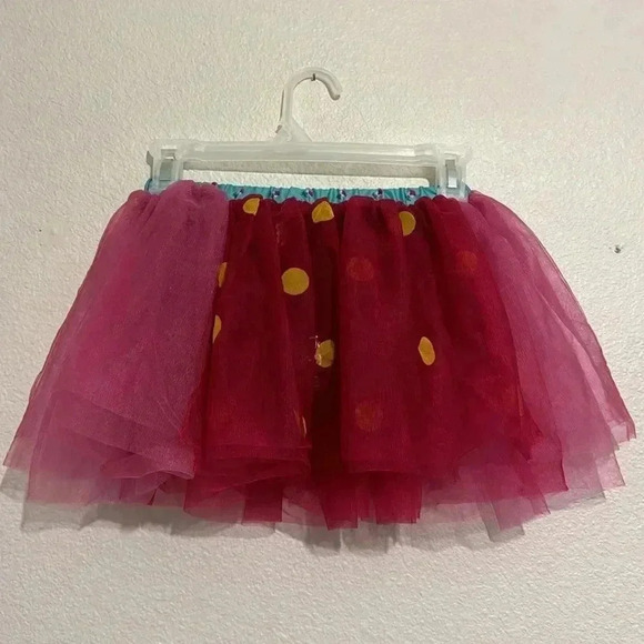 Matilda Jane Girls Moments With You Oh Deer Pink Polka Dot Costume Tutu skirt - Picture 2 of 4